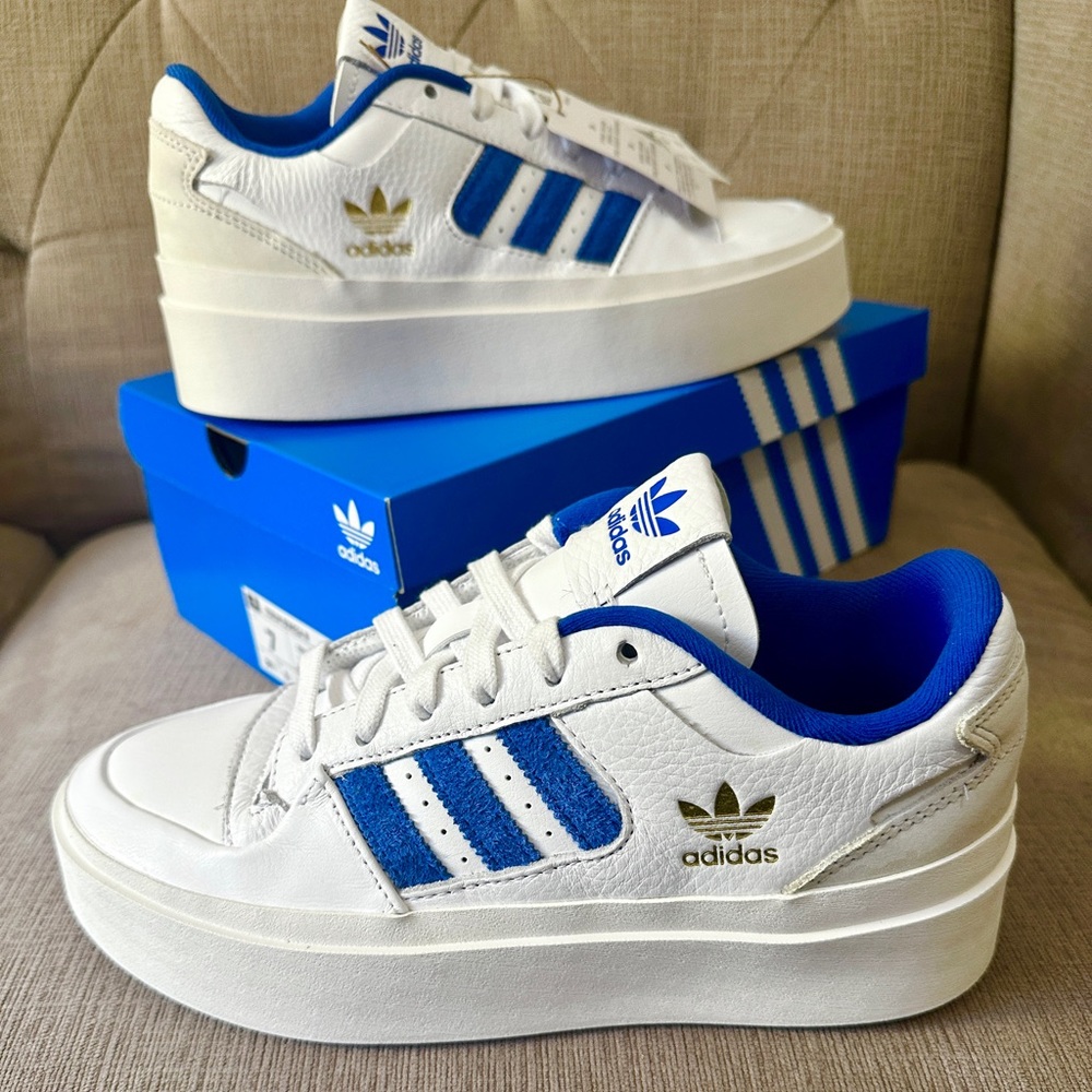 NWT Adidas Forum Bonega Shoes Size 7 Women
